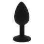 Анальний затор ALL TIME FAVORITES SILICONE DIAMOND PLUG