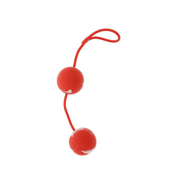 Кулі вагінальні MARBILIZED DUO BALLS - RED