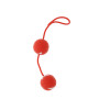 Кулі вагінальні MARBILIZED DUO BALLS - RED