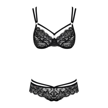 Комплект Obsessive 860-SET-1 2 ПК set black L/XL