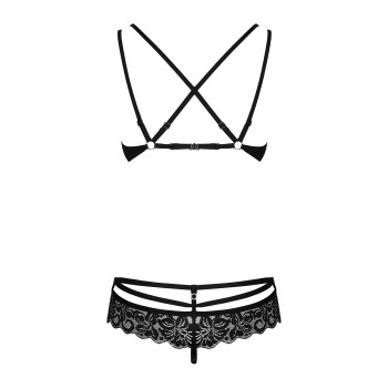 Комплект Obsessive 860-SET-1 2 ПК set black L/XL
