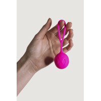Вагинальные шарики Adrien Lastic Geisha Lastic Balls Mía Magenta (L), диаметр 4 см, масса 42 г