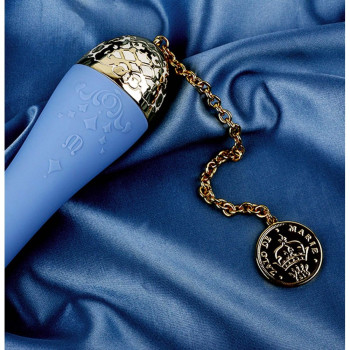 Вібромасажер - кролик з функцією керування зі смартфона ZALO Rosalie, Royal Blue