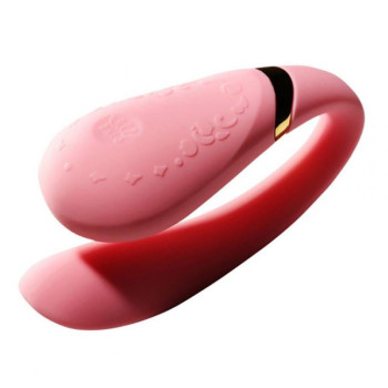 Вібромасажер для пар з функцією керування зі смартфона ZALO Fanfan Set, Rogue Pink