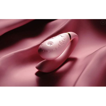 Вібромасажер з функцією керування зі смартфона ZALO Fanfan, Rogue Pink