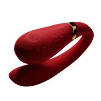 Вібромасажер з функцією керування зі смартфона ZALO Fanfan, Bright Red