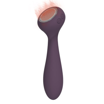 Вибромассажер двухсторонний с функцией нагрева Dream toys Royal Fantasies Panacea фиолетовый
