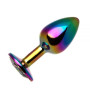 Анальна пробка Metal Colorful, M