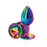 Анальна пробка Metal Colorful, S
