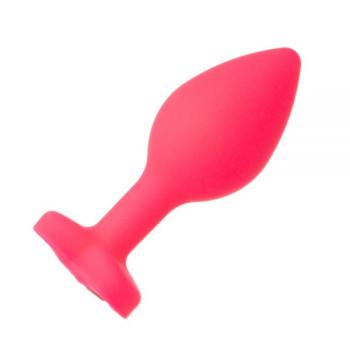Анальна Pink Silicone Heart Light Pink,M