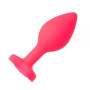 Анальна Pink Silicone Heart Light Pink,M