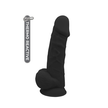 Фаллоимитатор Термоактивный REAL LOVE 8.5 , Black