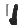 Фаллоимитатор Термоактивный REAL LOVE 8.5 , Black