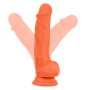 Фалоімітатор з подвійною щільністю Blush NEO ELITE 7.5INCH ORANGE