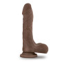 Фалоімітатор з подвійною щільністю AU NATUREL 8.5 MISTER PERFECT CHOCOLATE