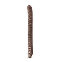Подвійний фалоімітатор DR SKIN 18INCH CHOCOLATE