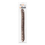 Подвійний фалоімітатор DR SKIN 18INCH CHOCOLATE