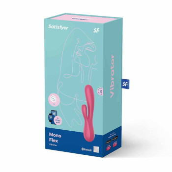 Вибратор кролик смарт SATISFYER MONOFLEX RED