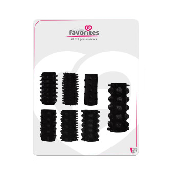 Набір насадок ALL TIME FAVORITES PENIS SLEEVES SET