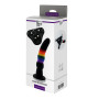 Страпон жіночий райдужний COLOURFUL LOVE STRAP ON SOLID DILDO