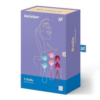 Набор вагинальных шариков Satisfyer Balls C03 Double, L