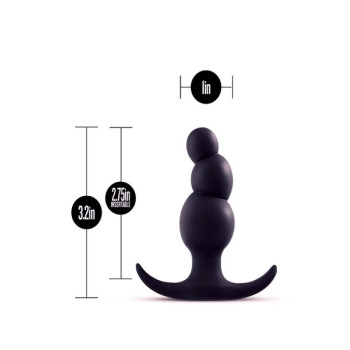Анальний плаг ANAL ADVENTURES PLATINUM STACKED PLUG