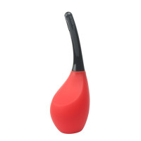 Анальный душ с 9 отверстиями Dream toys Menzstuff, объем 310 мл, красный