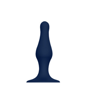DT21710 Анальний затор CHEEKY LOVE SILICONE PLUG MEDIUM BLUE