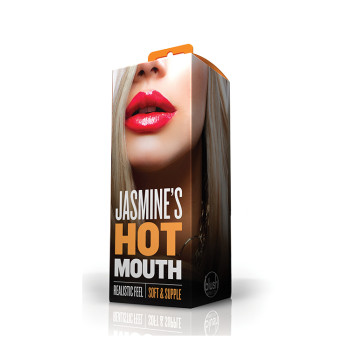 T330600 Мастурбатор ротик X5 MEN JASMINES HOT MOUTH BEIGE