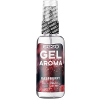 Съедобный гель-лубрикант EGZO AROMA GEL - Малина 50 мл