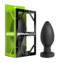 Анальная пробка силикон BLUSH SPARK SILICONE PLUG SMALL CARBON FIBER