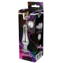 DT21825 Анальна пробка конічної форми Dream Toys GLEAMING LOVE SILVER PLEASURE PLUG L