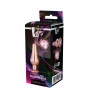 DT21826 Анальна пробка конічної форми Dream Toys GLEAMING LOVE ROSE GOLD PLEASURE PLUG S