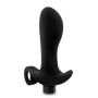 Анальна пробка Blush Anal Adventures Platinum Silicone Vibrating Pros