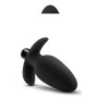 Анальная пробка c вибрацией Blush Anal Adventures Platinum Saddle Plug
