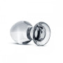 Пробка скло прозора Gildo Glass Buttplug No. 26