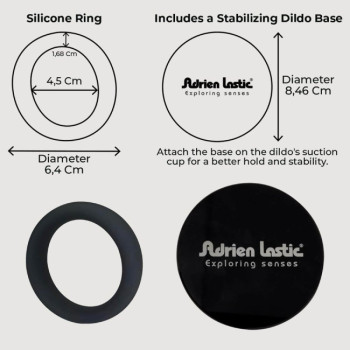 Джинсовые трусики для страпона Adrien Lastic - Lastic Strap-on