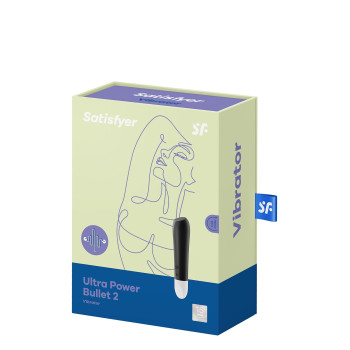Вибропуля для целенаправленной стимуляции Satisfyer Ultra Power Bullet 2 Black