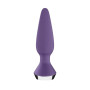 T360157 Анальна пробка з двома моторами та керуванням телефоном Satisfyer Plug-ilicious 1 Purple