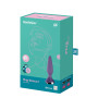 T360157 Анальна пробка з двома моторами та керуванням телефоном Satisfyer Plug-ilicious 1 Purple