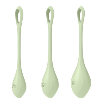 T360190 Набор вагинальных шариков Satisfyer Yoni Power 2 light green