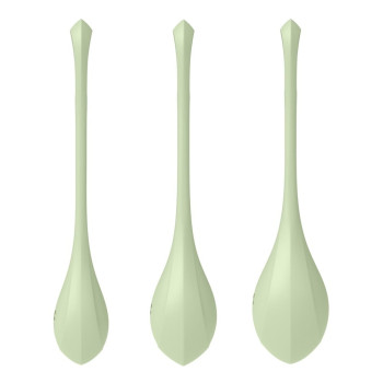 T360190 Набор вагинальных шариков Satisfyer Yoni Power 2 light green