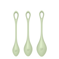 T360190 Набір вагінальних кульок Satisfyer Yoni Power 2 light green