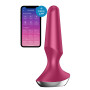 T360161 Анальна пробка з функцією керування смартфоном SATISFYER PLUG-ILICIOUS 2 BERRY
