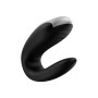 Вібратор для пар із фірмовим пультом керування Satisfyer DOUBLE FUN BLACK