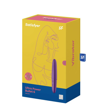 Вибропуля Satisfyer Ultra Power Bullet 6, фиолетовый