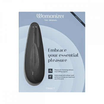 Вакуумный клиторальный стимулятор Womanizer Classic 2 Black