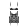 Сорочка Obsessive Basitta chemise & thong S/M