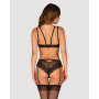 Сексуальний комплект Obsessive Allastia set Black S/M