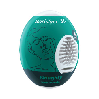 Мастурбатор, що самозмащується Satisfyer Masturbator Egg Noughty